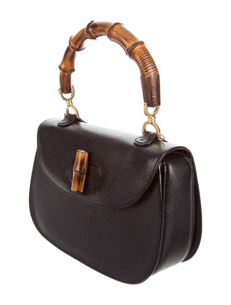 gucci bamboo top handle|gucci bamboo handle bag vintage.